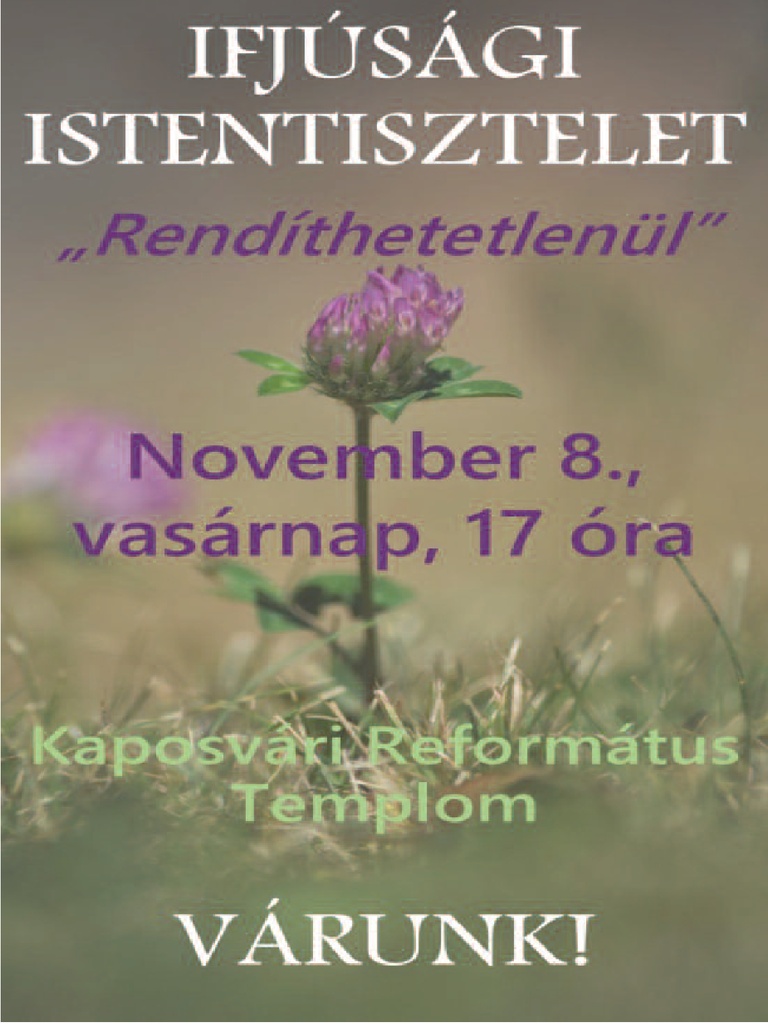 Ifjúsági Istentisztelet