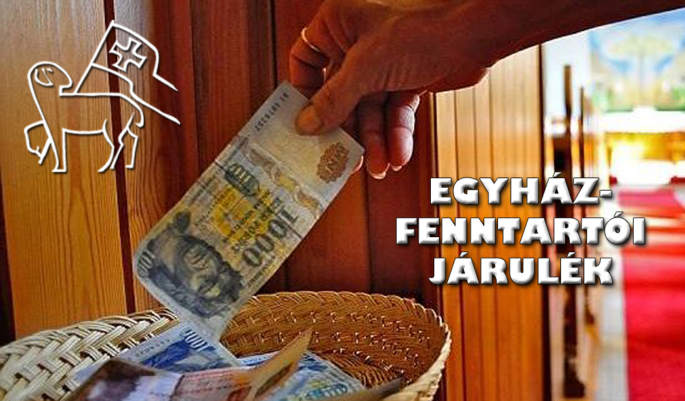 Egyházfenntartói járulék 2022-ben