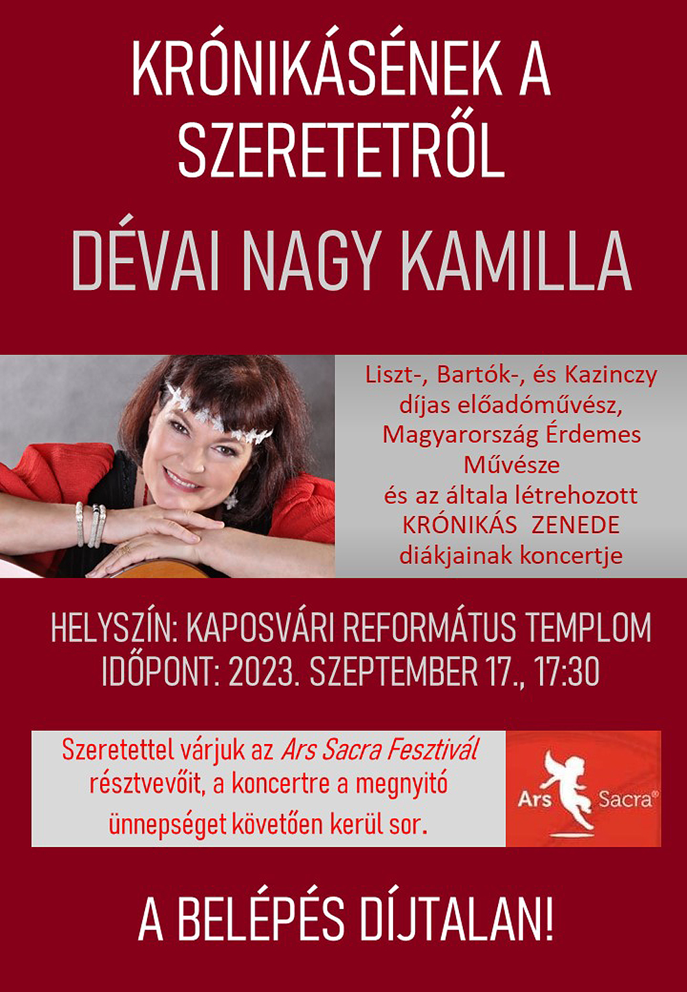 Krónikásének a szeretetről – 2023. szeptember 17.