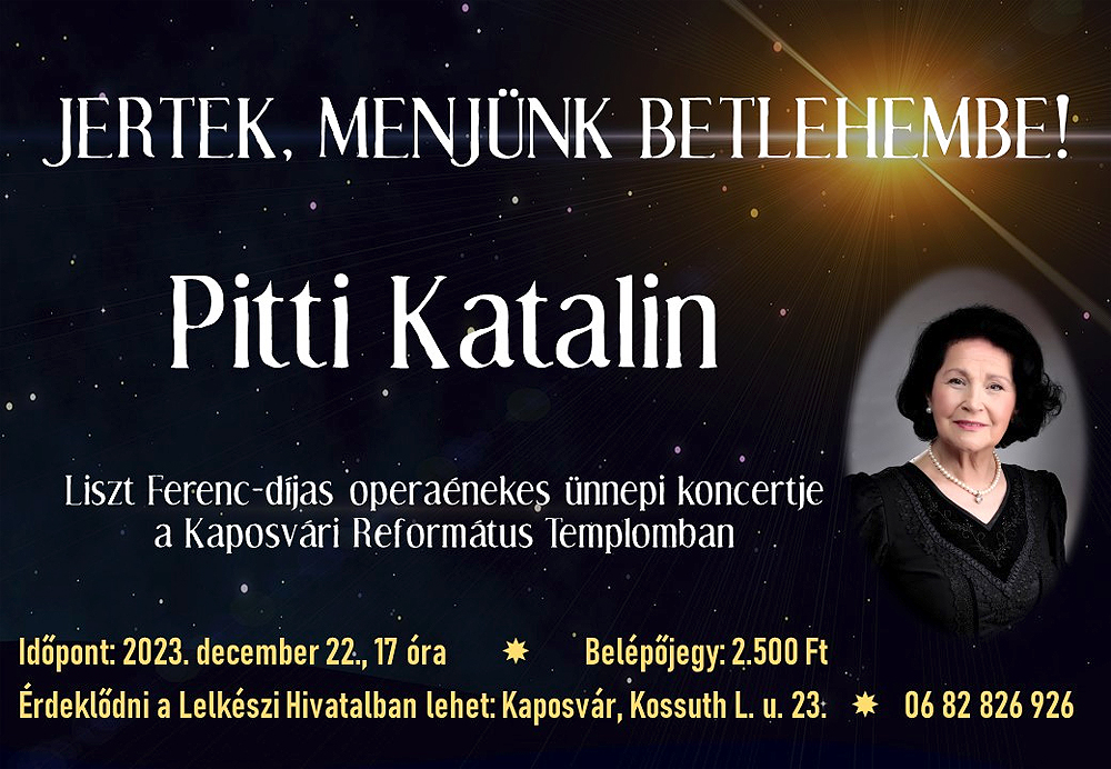 Pitti Katalin – Jertek menjünk Betlehembe!
