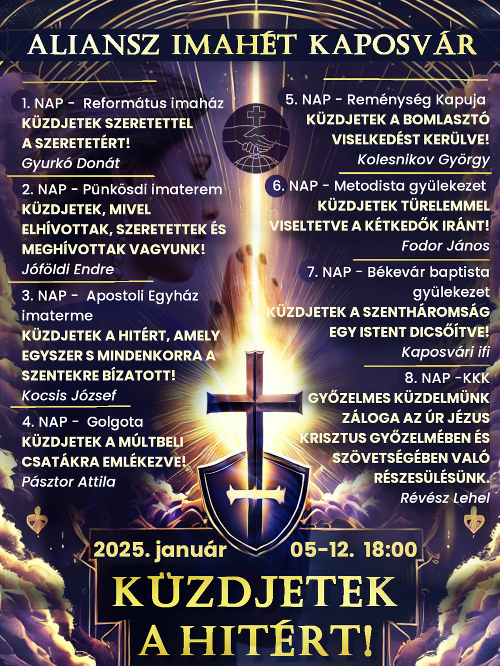 Aliansz Imahét Kaposvár – 2025